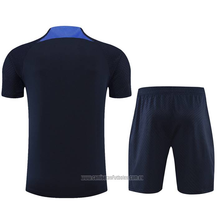Chandal del Chelsea Manga Corta 2022-2023 Negro - Pantalon Corto